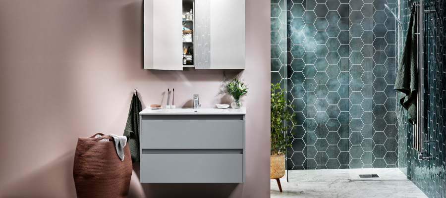 Aria nischdusch – exklusiv, flexibel och yteffektiv