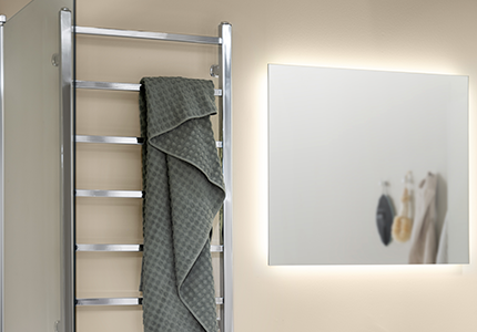 Beta spegel fyrkantig