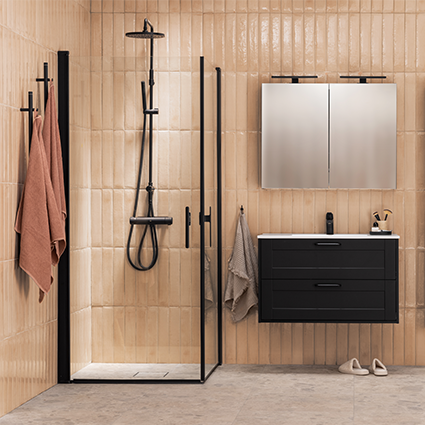 Lusso Duschhörna Rak